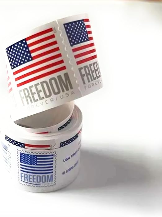 2023 American Flag Roll of 100 Sealed USPS Forever Postage Stamps