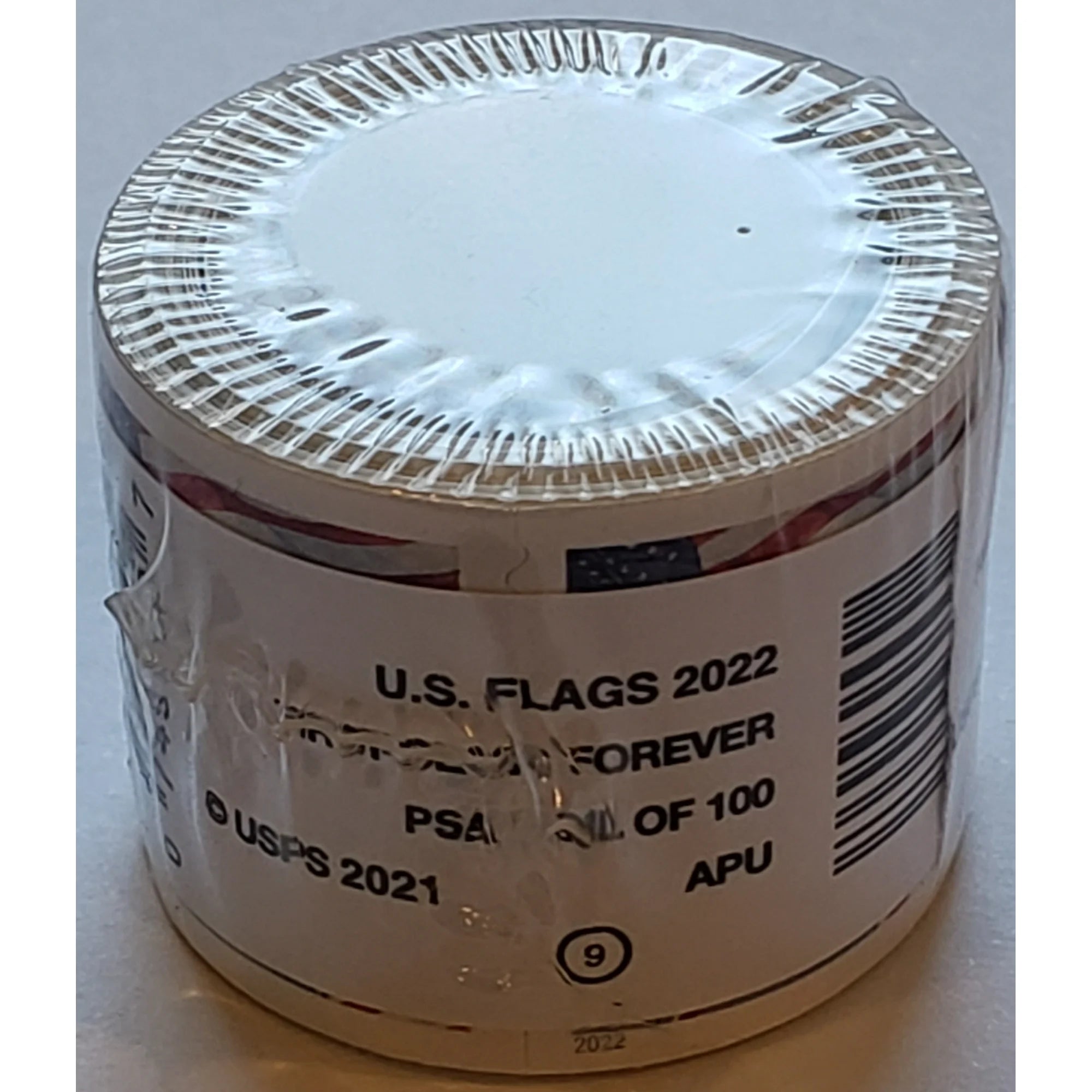 2022 American Flag Roll of 100 Sealed USPS Forever Postage Stamps