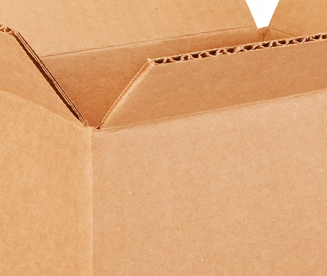 Corrugated box 6x4x4" Brown (Pack of 30)